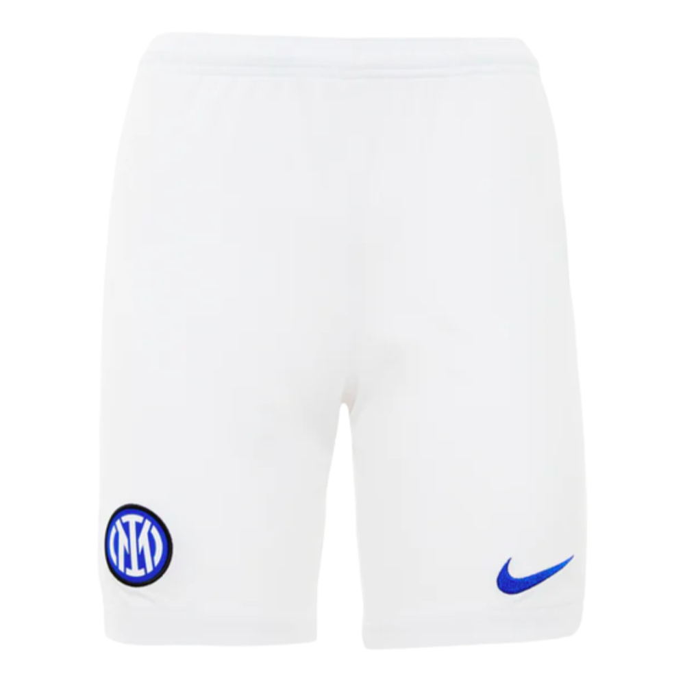 2023-2024 Inter Milan Away Shorts (White) - Kids