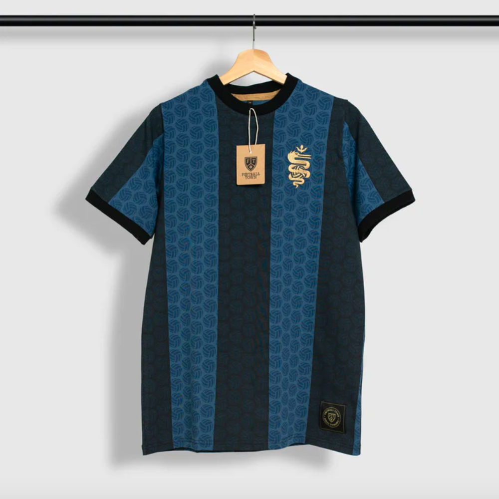 Il Serpente Ball Shapes Retro Football Shirt