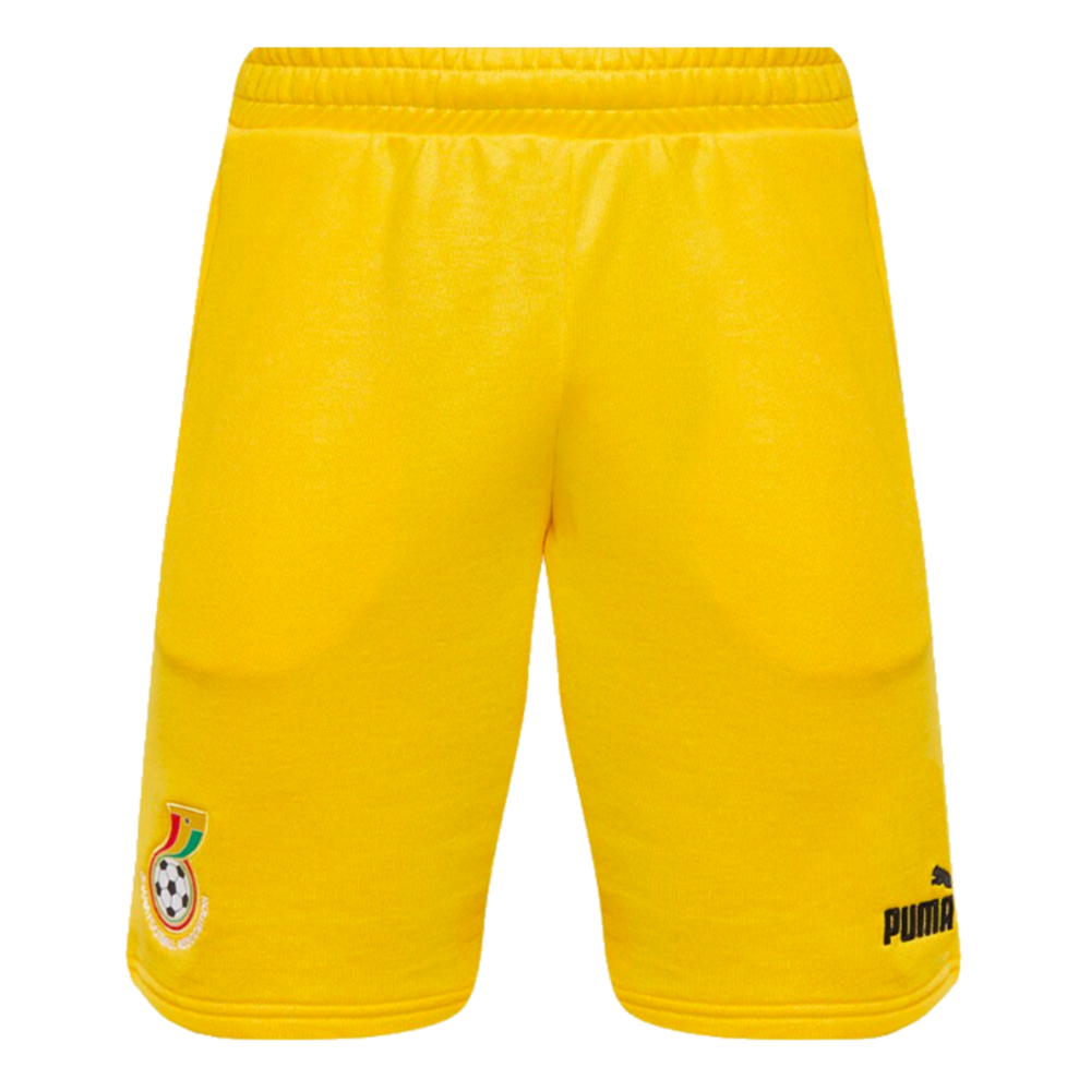 2023-2024 Ghana FtblCulture Shorts (Yellow)