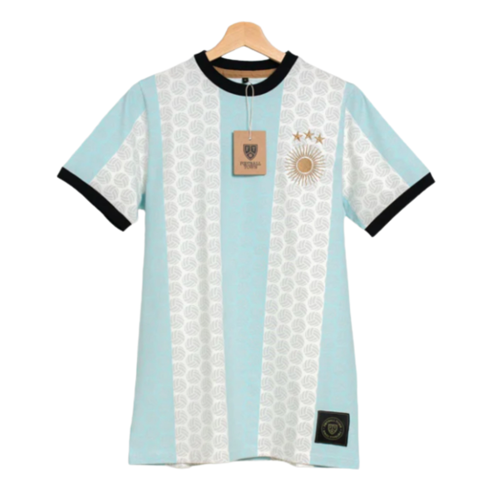 Argentina El Sol Ball Shapes Retro Shirt