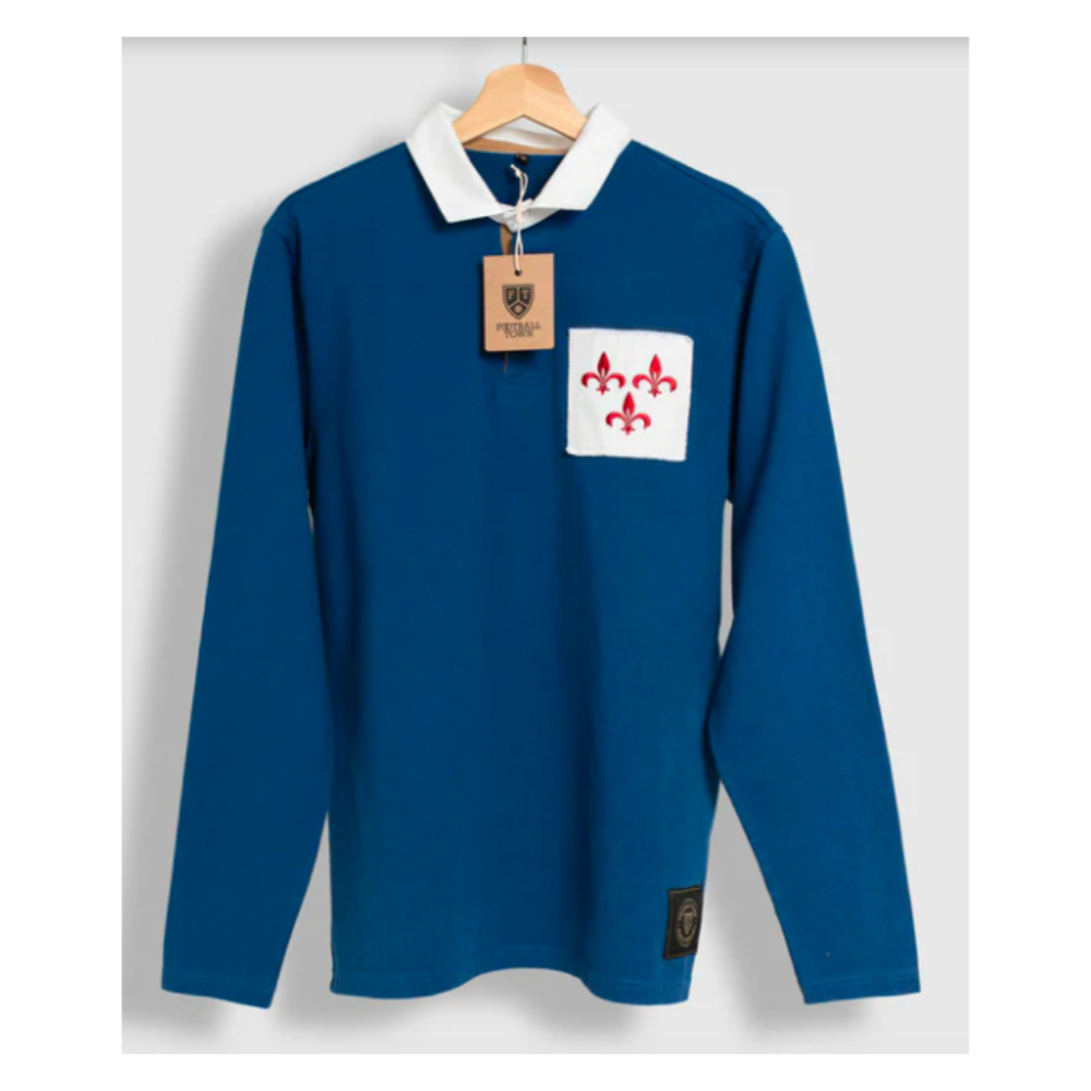 France Fleur de Lis Retro Rugby Jersey