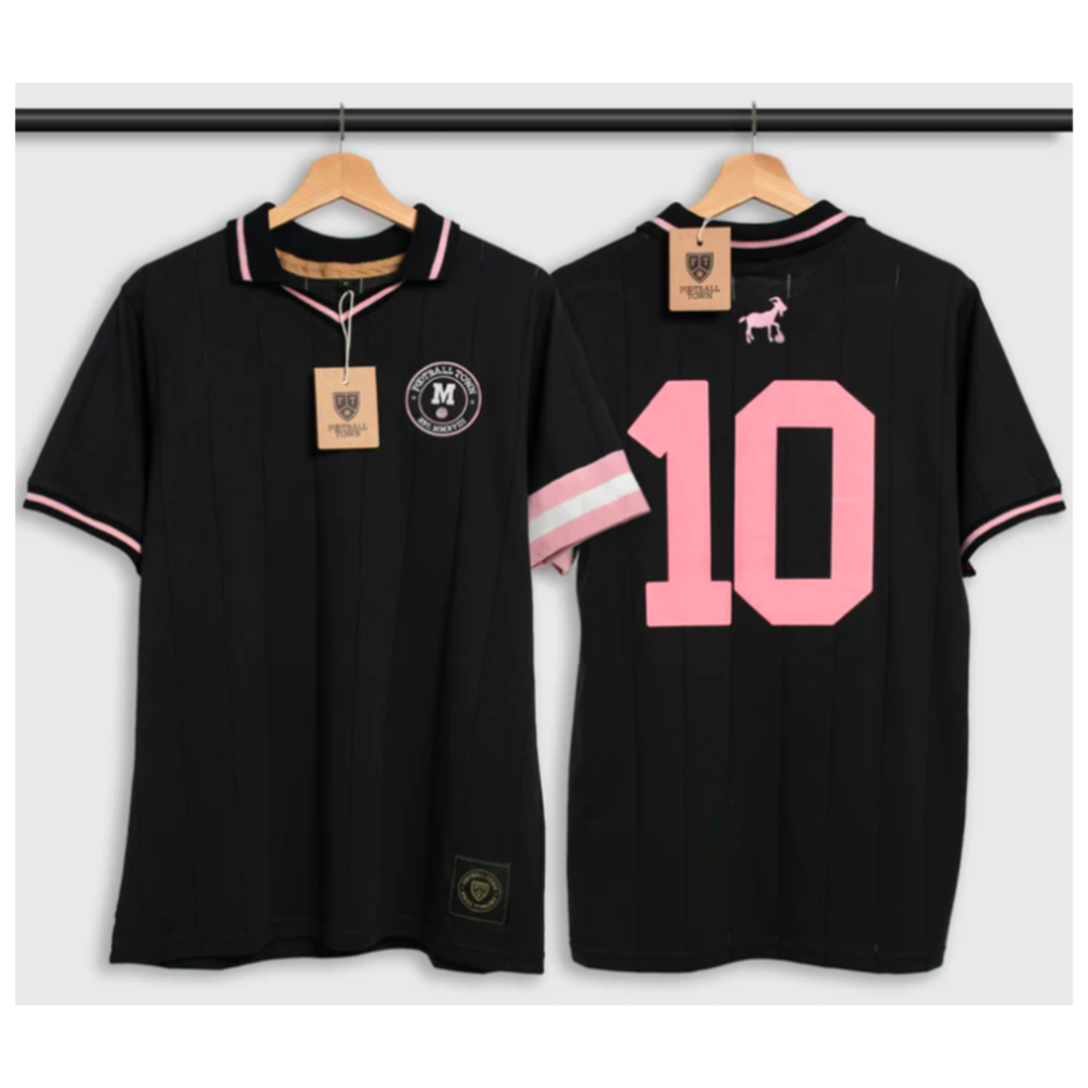 Miami Messi Polo M GOAT Captain Black