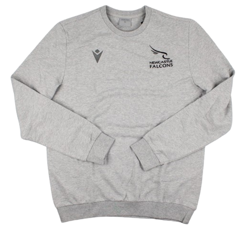 2023-2024 Newcastle Falcons Travel Leisure Sweatshirt (Grey)