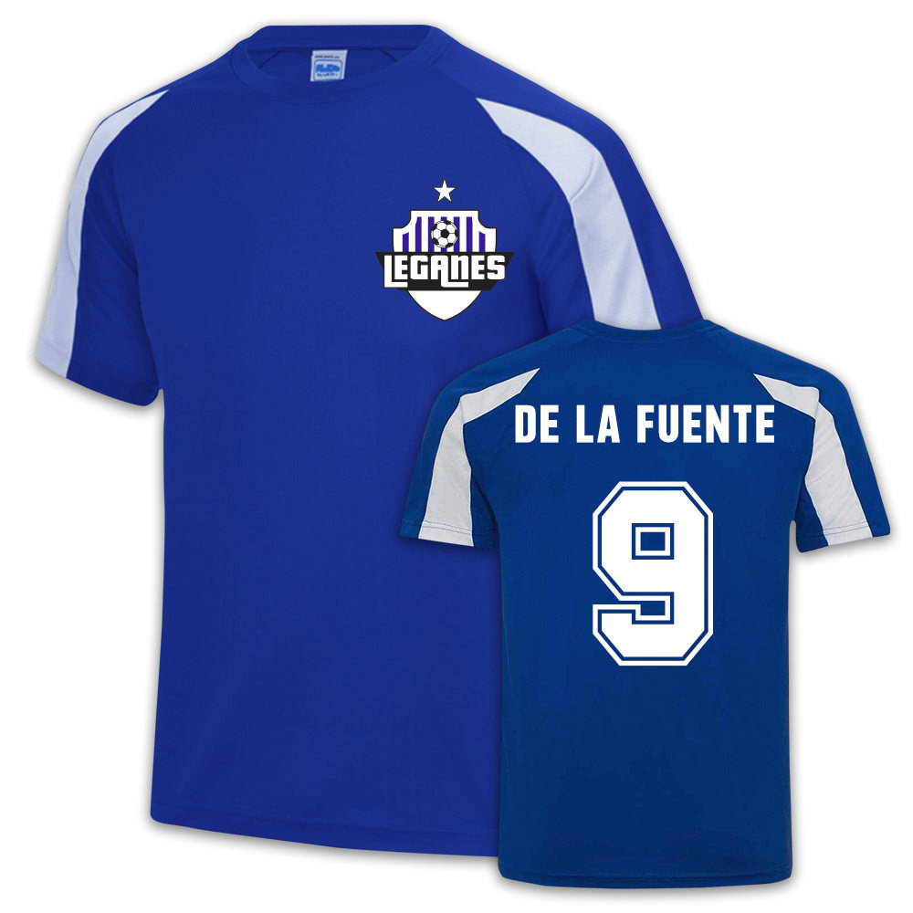 Leganes Sports Training Jersey (Miguel de la Fuente 9)