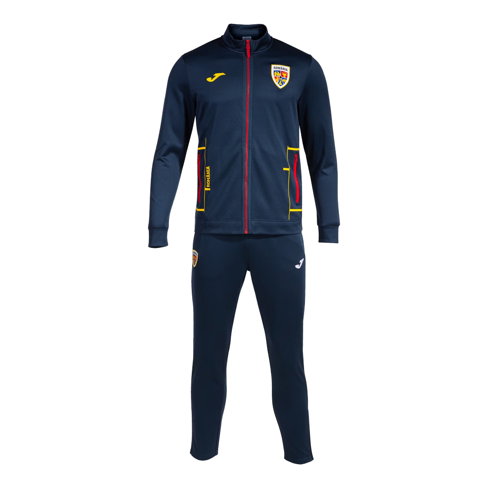 2024-2025 Romania Replica Tracksuit (Navy)