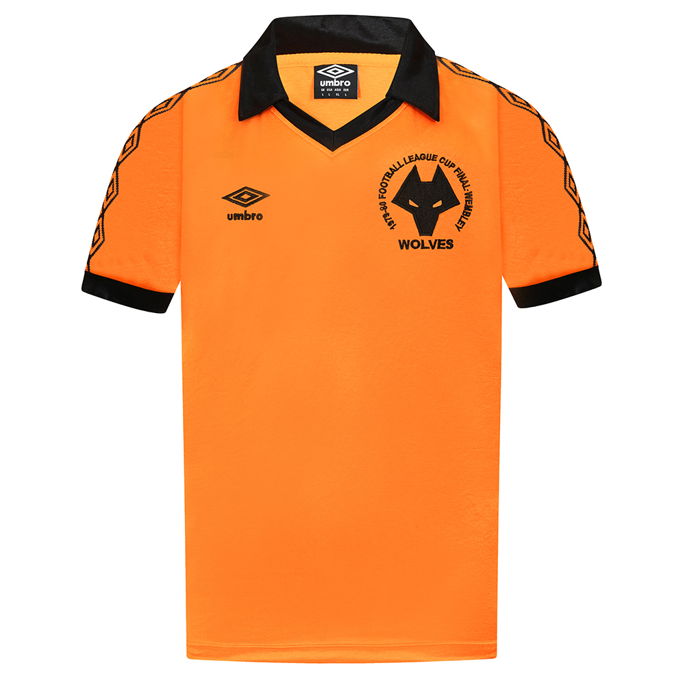 Wolverhampton Wanderers 1980 League Cup Final Shirt