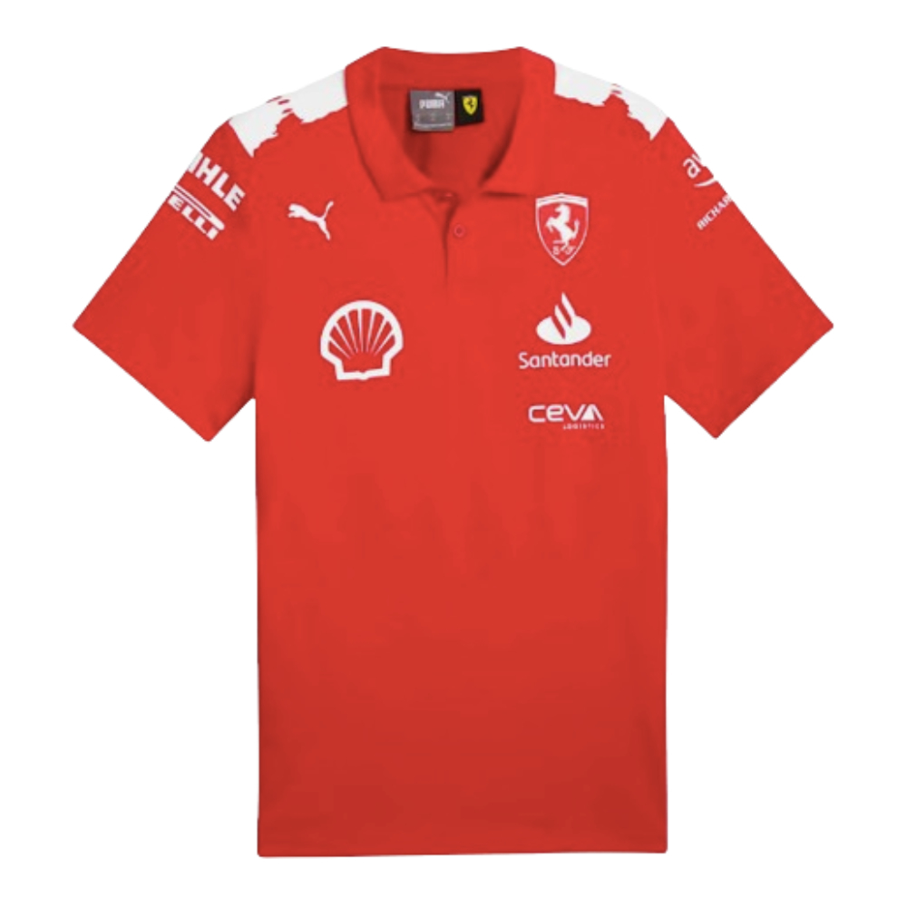 2023 Scuderia Ferrari Joshua Vides Drivers Las Vegas GP Polo