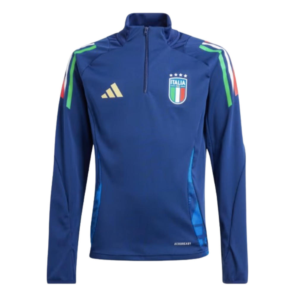 2024-2025 Italy Training Top (Navy) - Kids