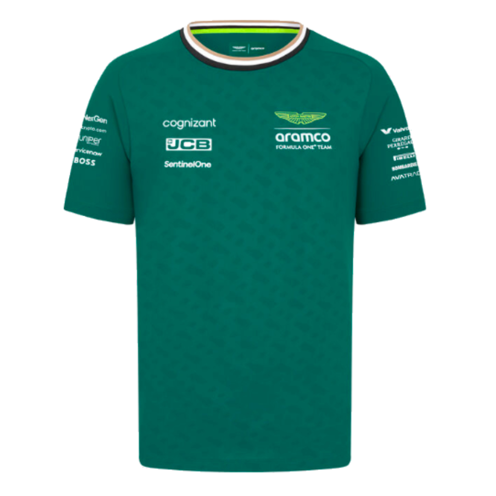 2024 Aston Martin Team T-Shirt (Green) - Kids