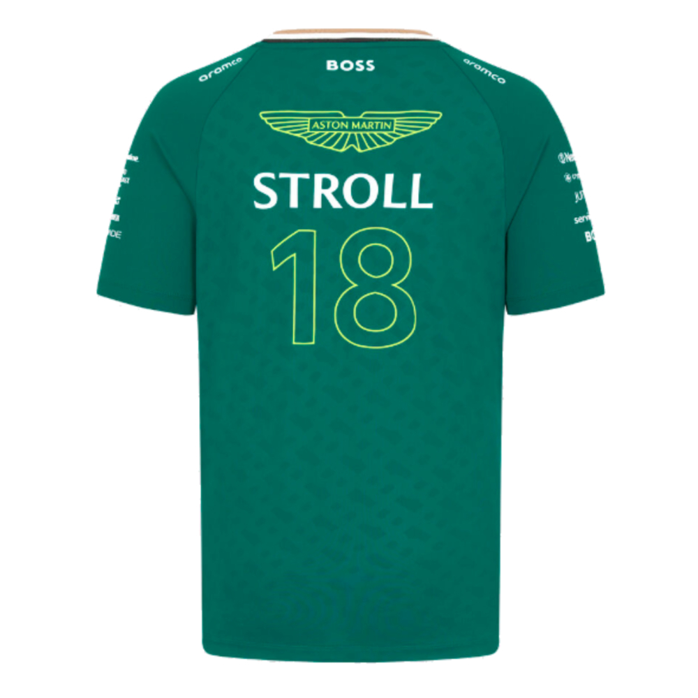 2024 Aston Martin Lance Stroll Team Tee (Green)