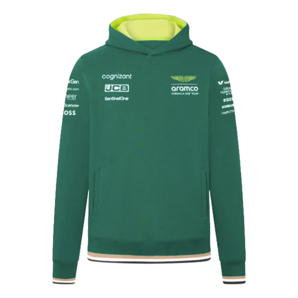 2024 Aston Martin Team Hoody (Green) - Kids