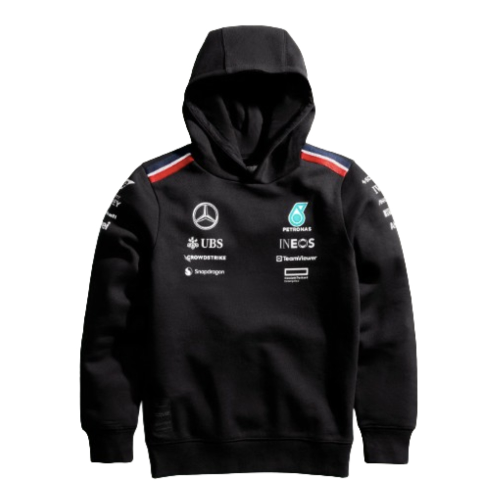 2024 Mercedes-AMG Team Hoody (Black) - Kids