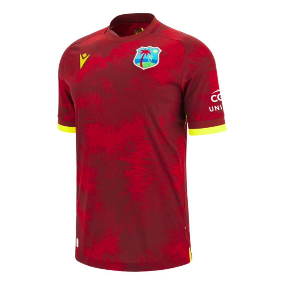 2023-2024 West Indies ODI Cricket Shirt (Maroon)