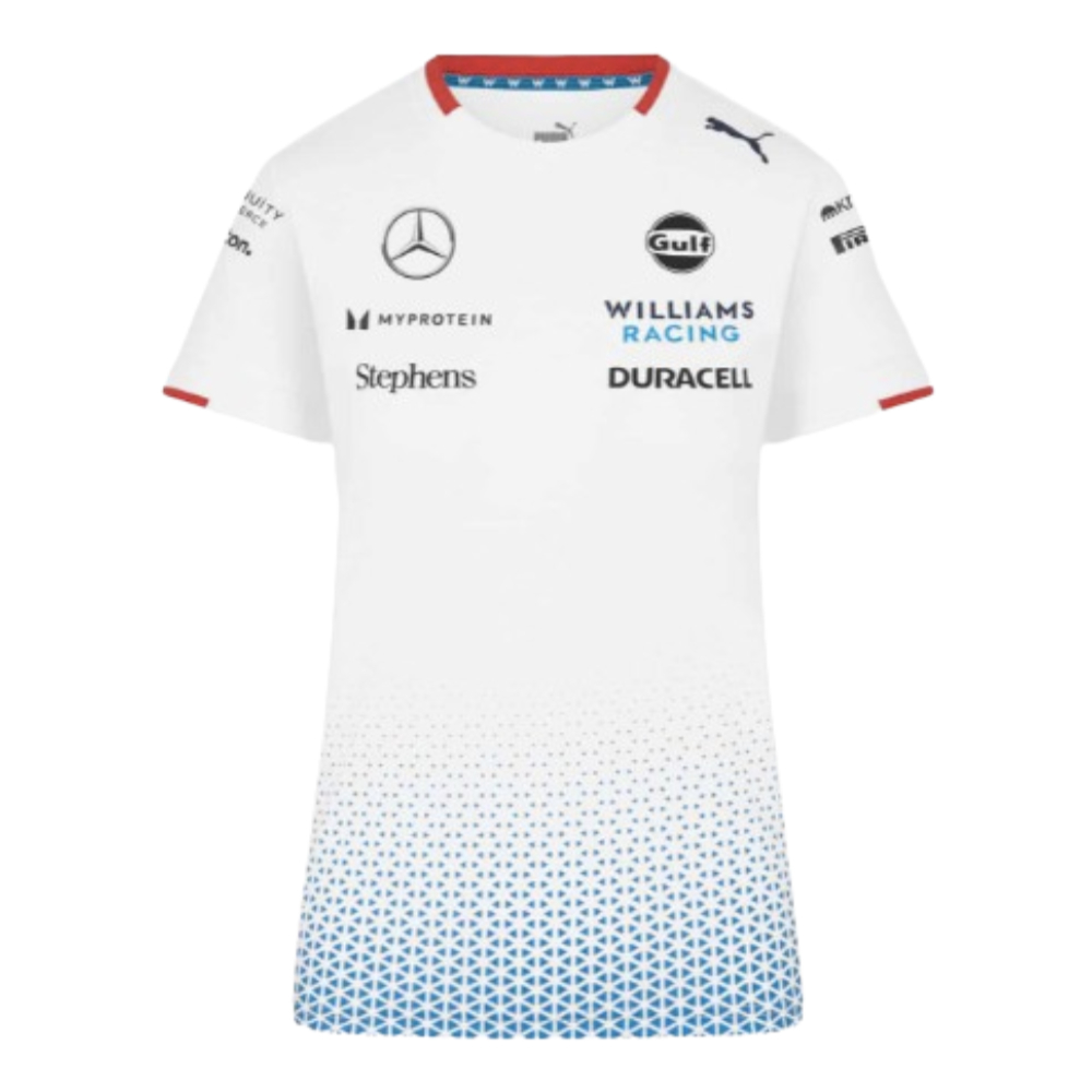 2024 Williams Racing Team T-Shirt (White) - Womens