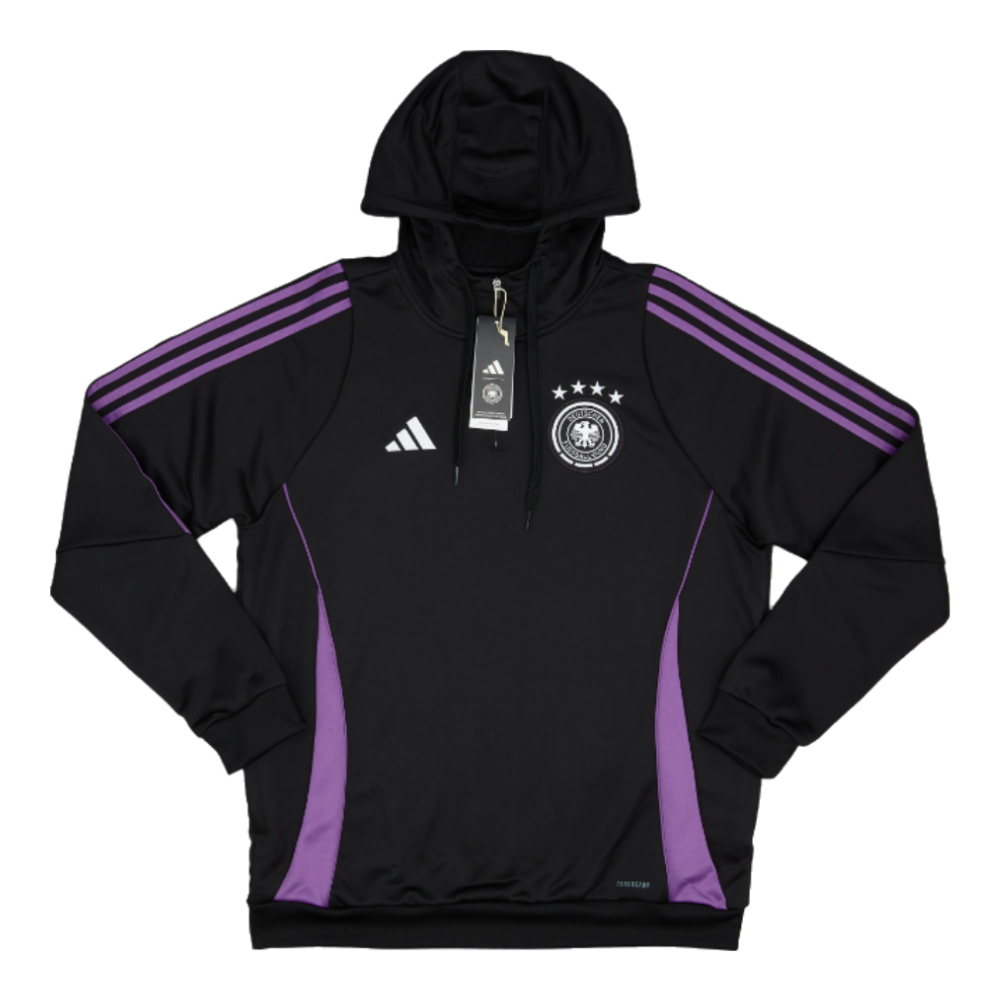 2024-2025 Germany Hooded Track Top (Black)