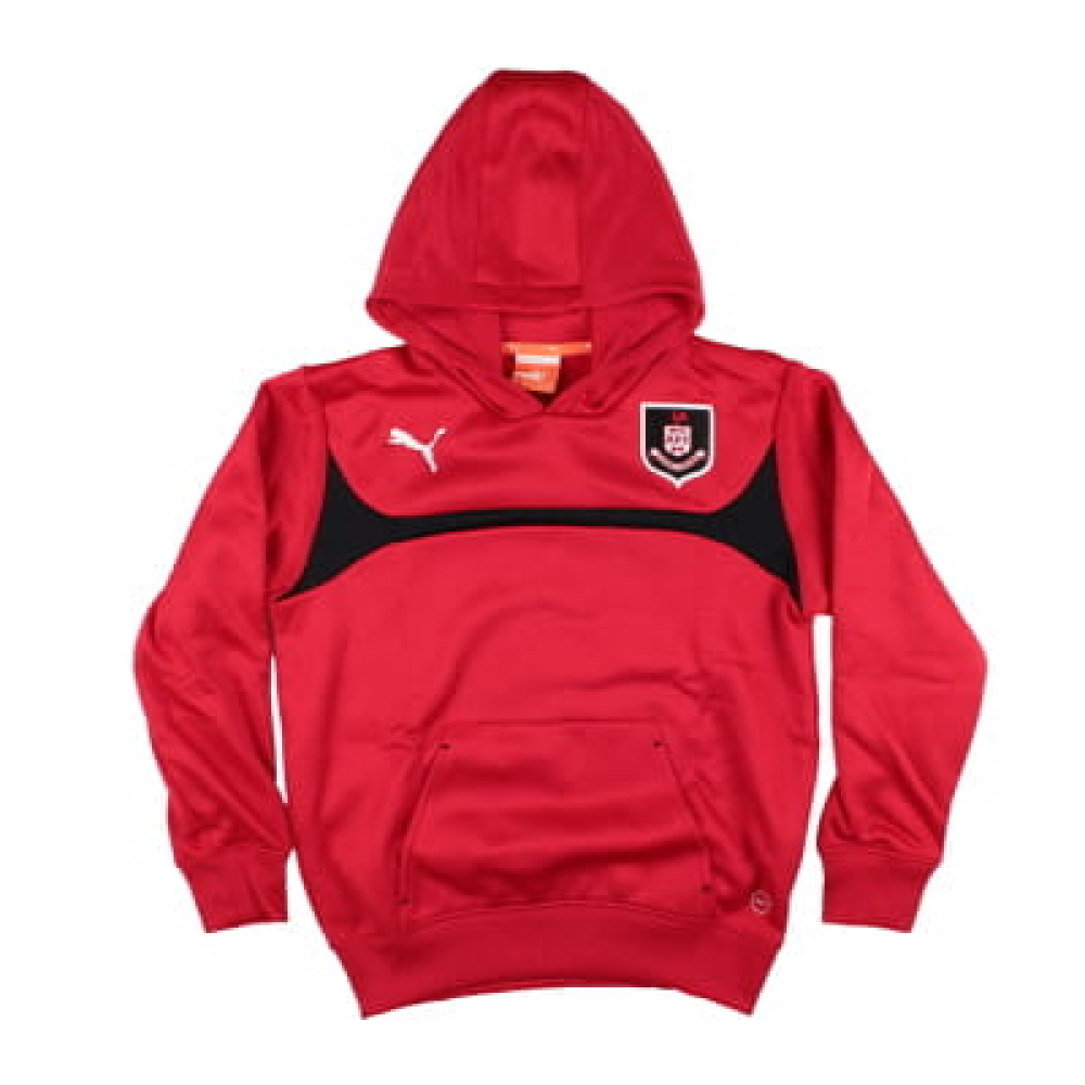 2014-2015 Airdrie Hooded Top (Red) - Kids