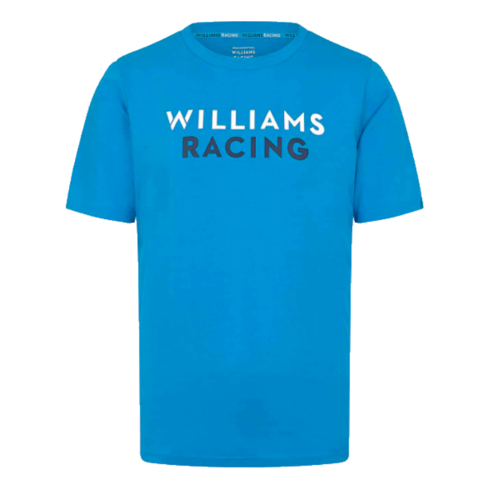 2024 Williams Racing Mens Logo T-Shirt (Electric Blue)