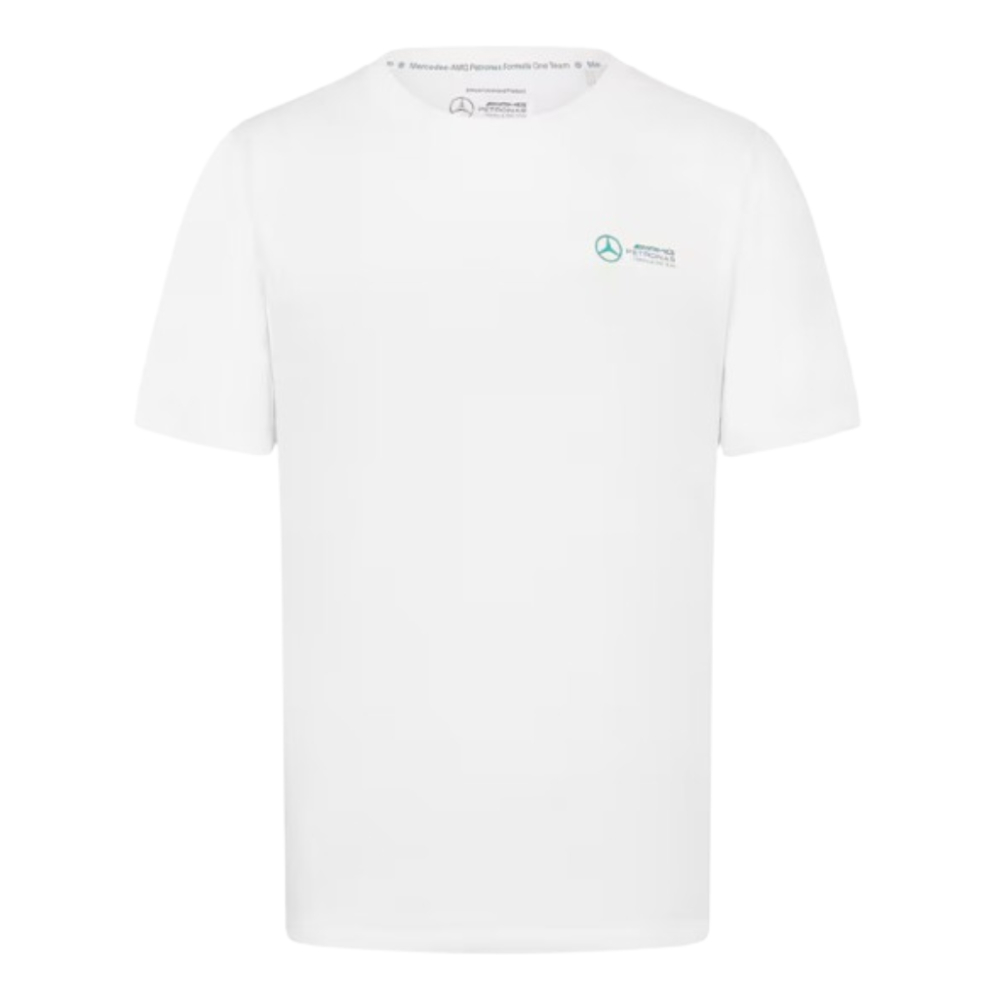 2024 Mercedes-AMG Small Logo T-Shirt (White)