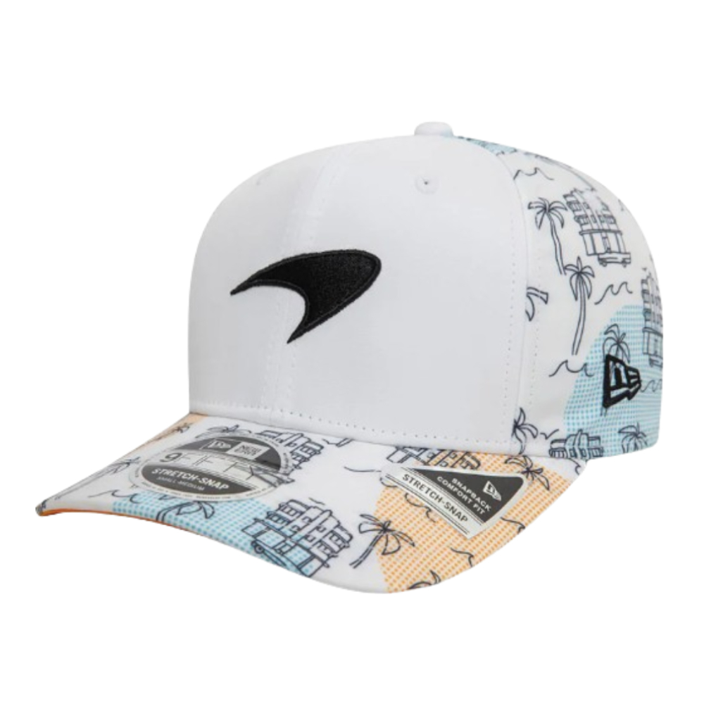 2024 McLaren Miami Special Edition Stretch Snap Cap (White)