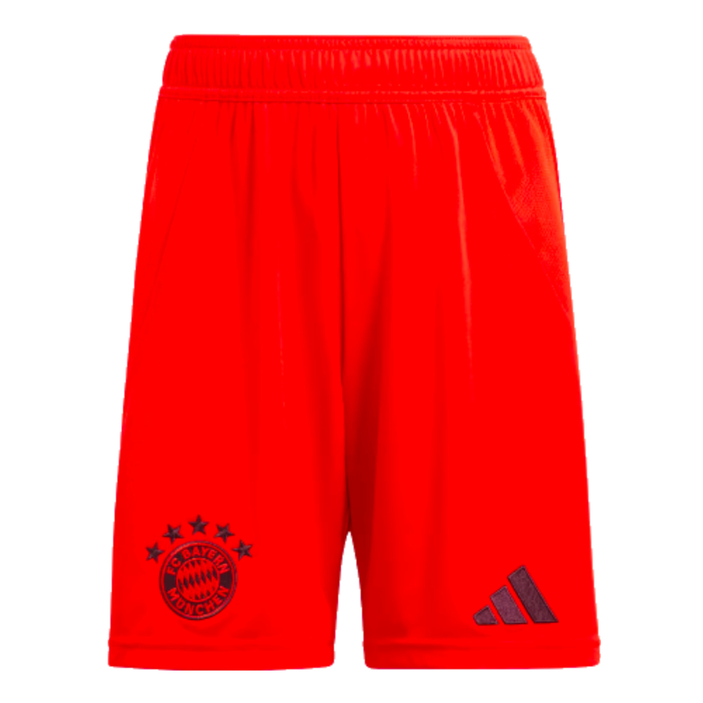 2024-2025 Bayern Munich Home Shorts (Red)