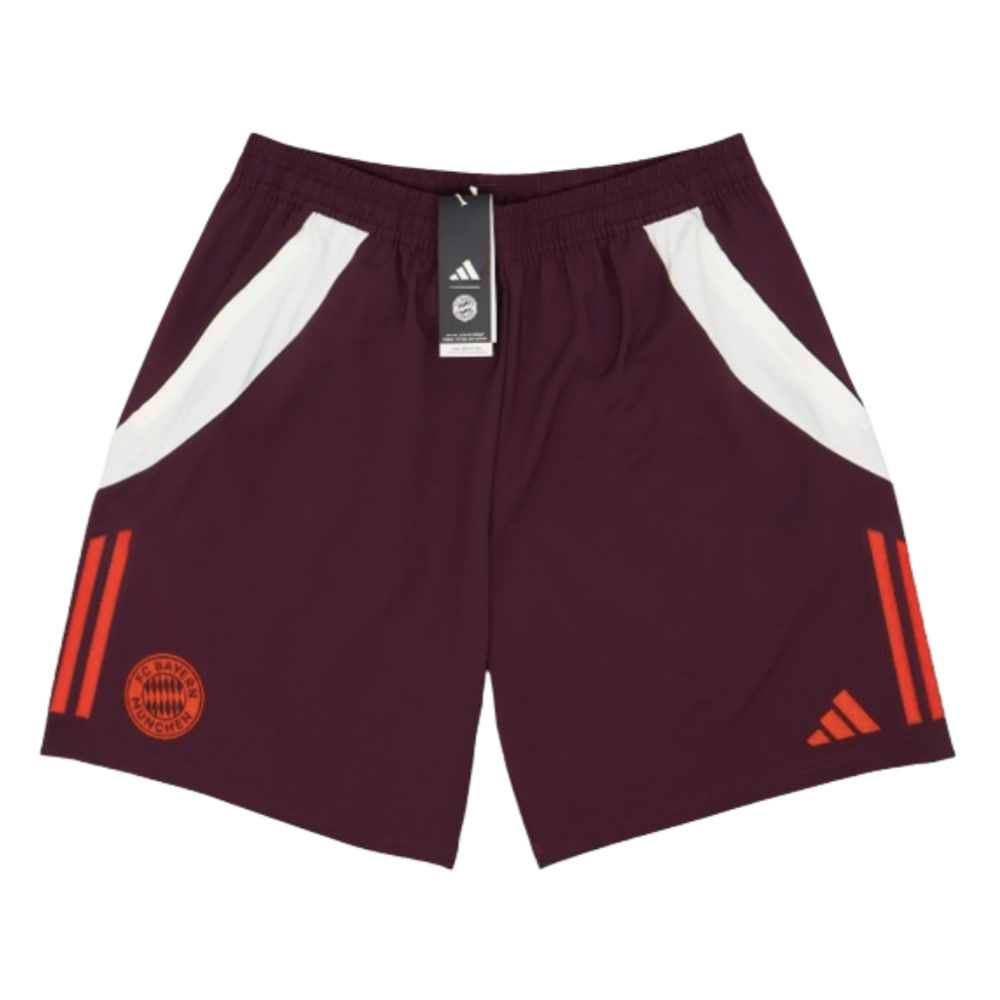 2024-2025 Bayern Munich Downtime Shorts (Shadow Maroon)