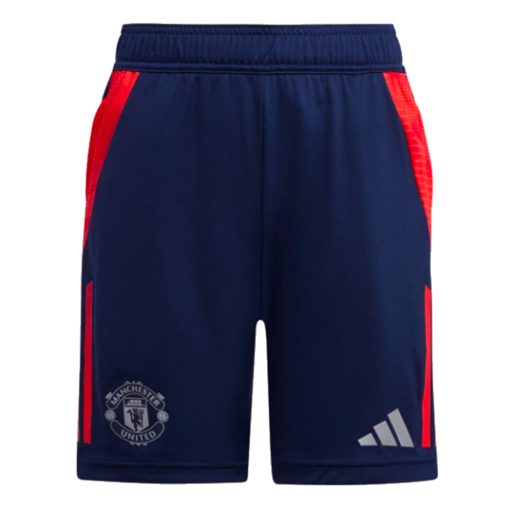 2024-2025 Man Utd Downtime Shorts (Night Indigo)