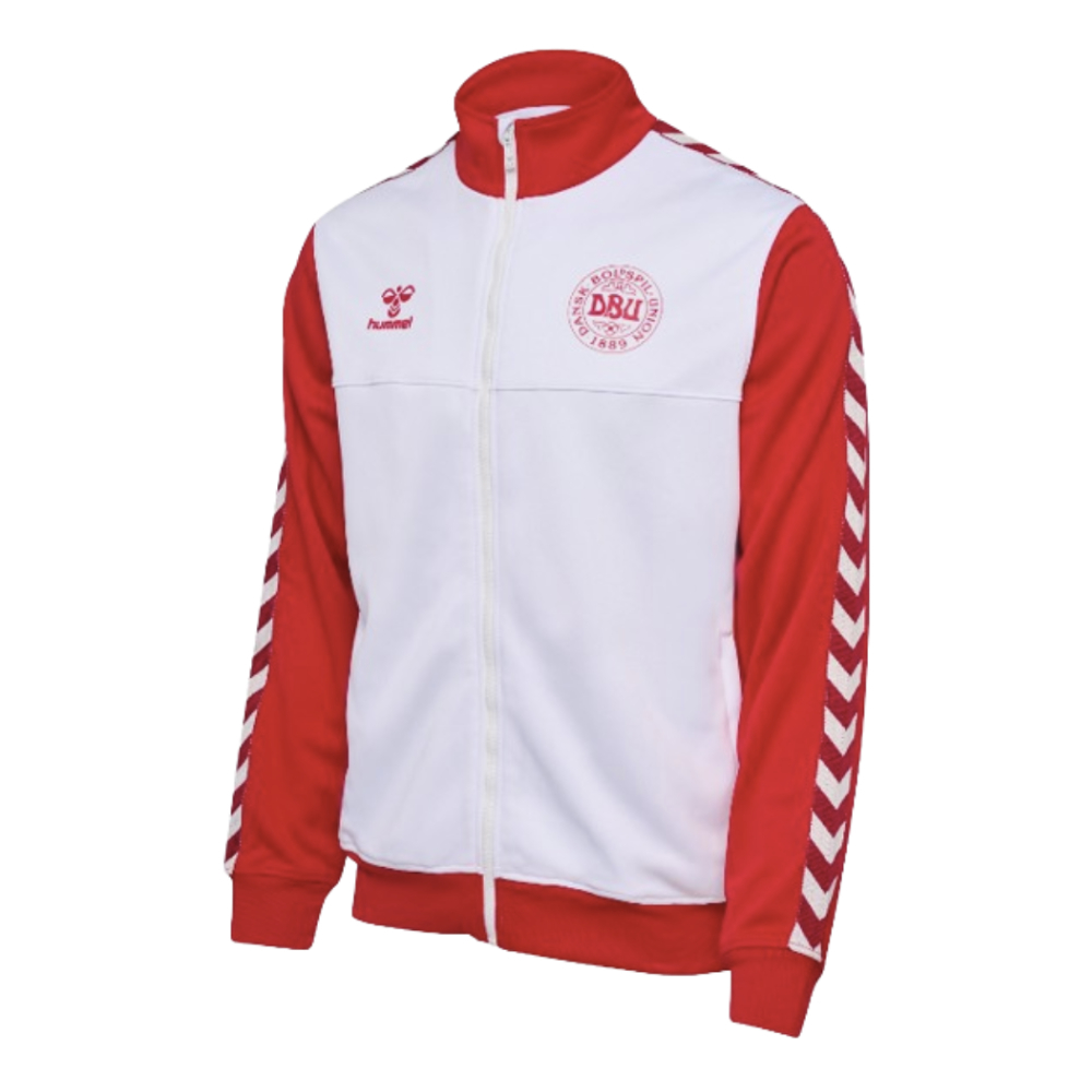 2024-2025 Denmark Tracksuit Jacket (Red)