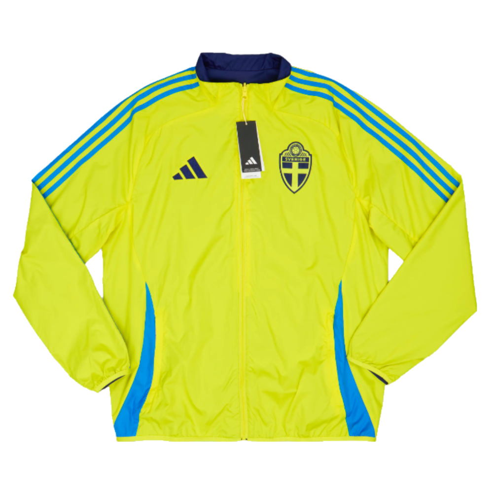 2024-2025 Sweden Anthem Jacket (Yellow)