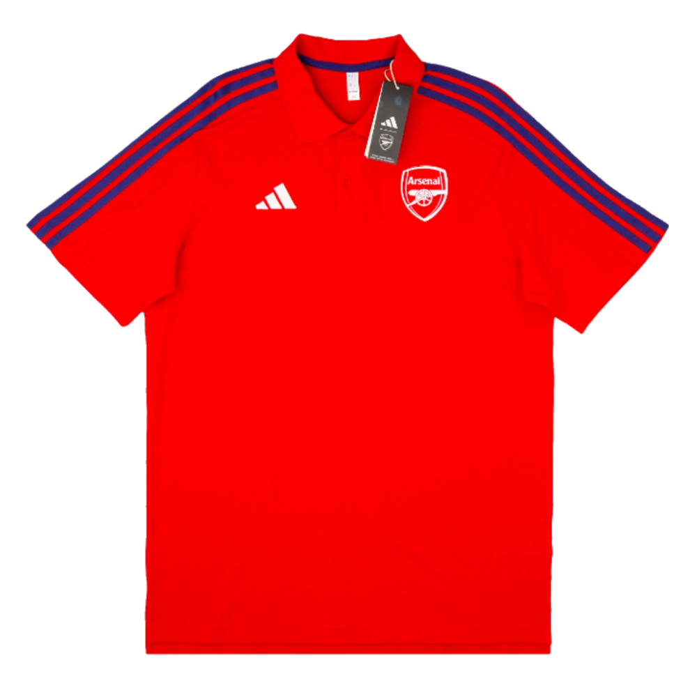 2024-2025 Arsenal DNA Polo Shirt (Red)