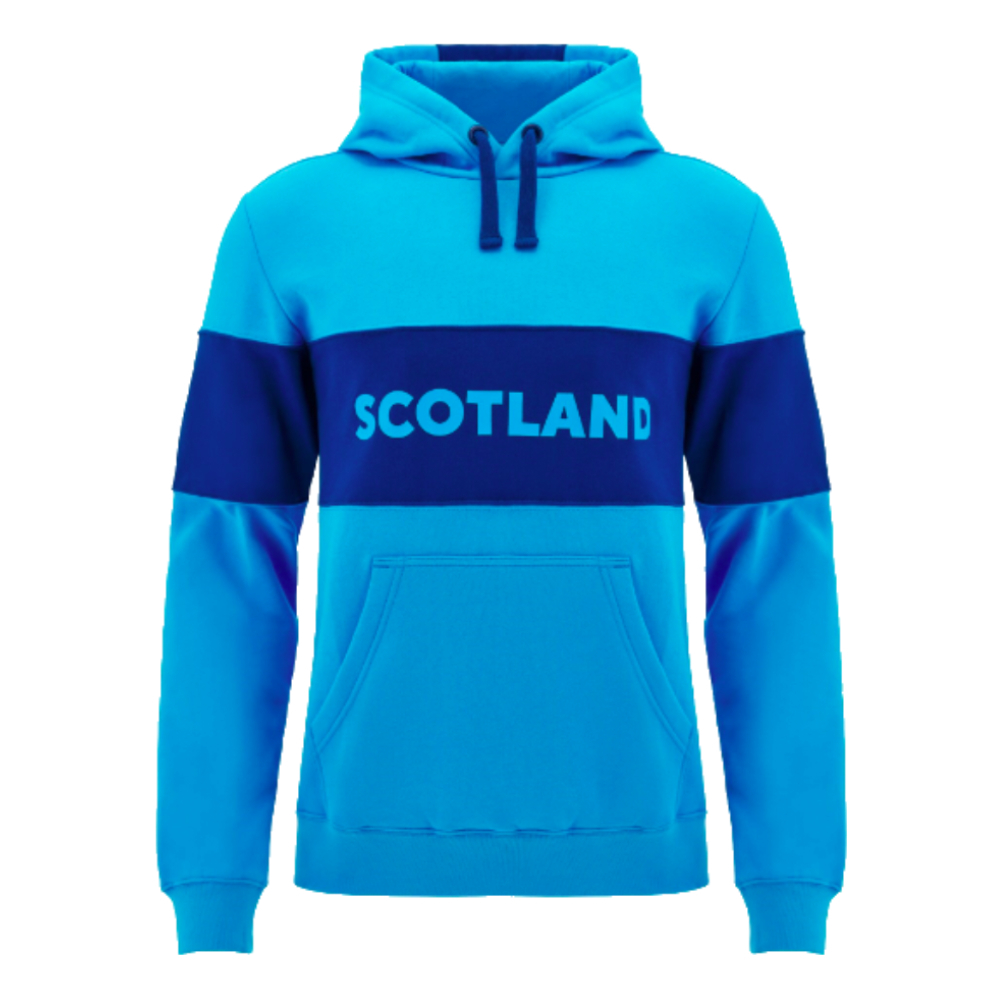 2024-2025 Scotland Rugby Leisure Hoody Sweatshirt (Sky Blue)