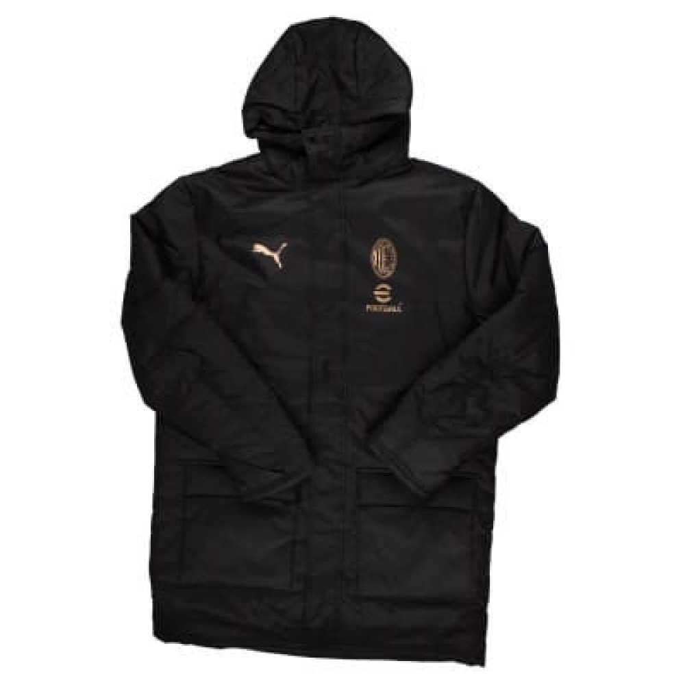 2024-2025 AC Milan Winter Jacket (Black)