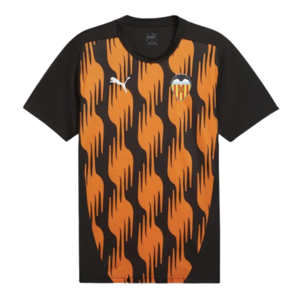 2024-2025 Valencia Pre-Match Shirt (Black)