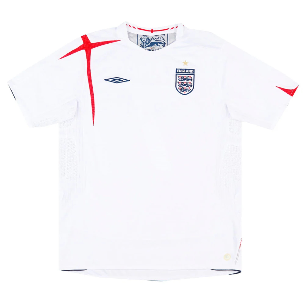 England 2005-2007 Home Shirt (XL) (Excellent)