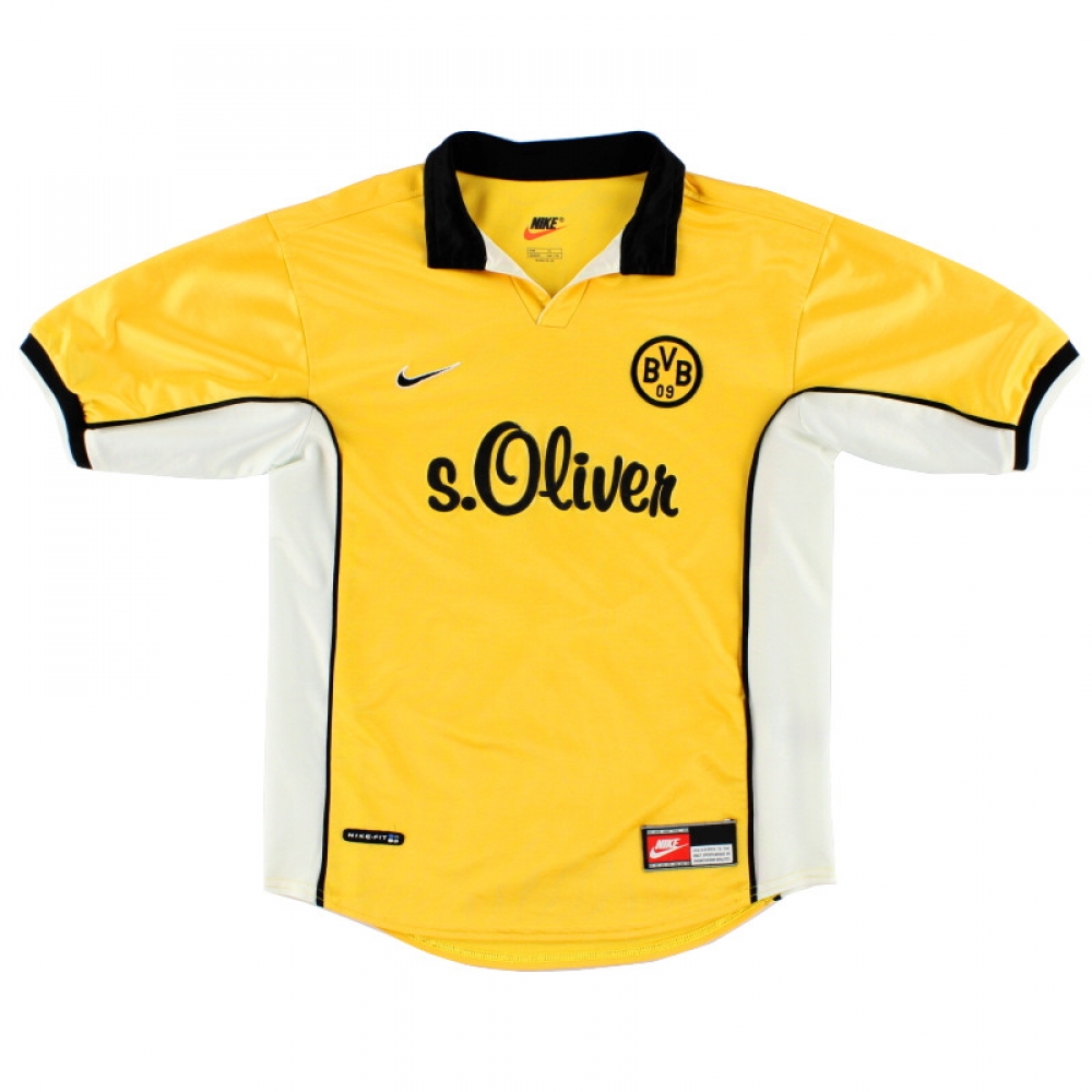 Borussia Dortmund 1998-00 Home Shirt ((Very Good) S)