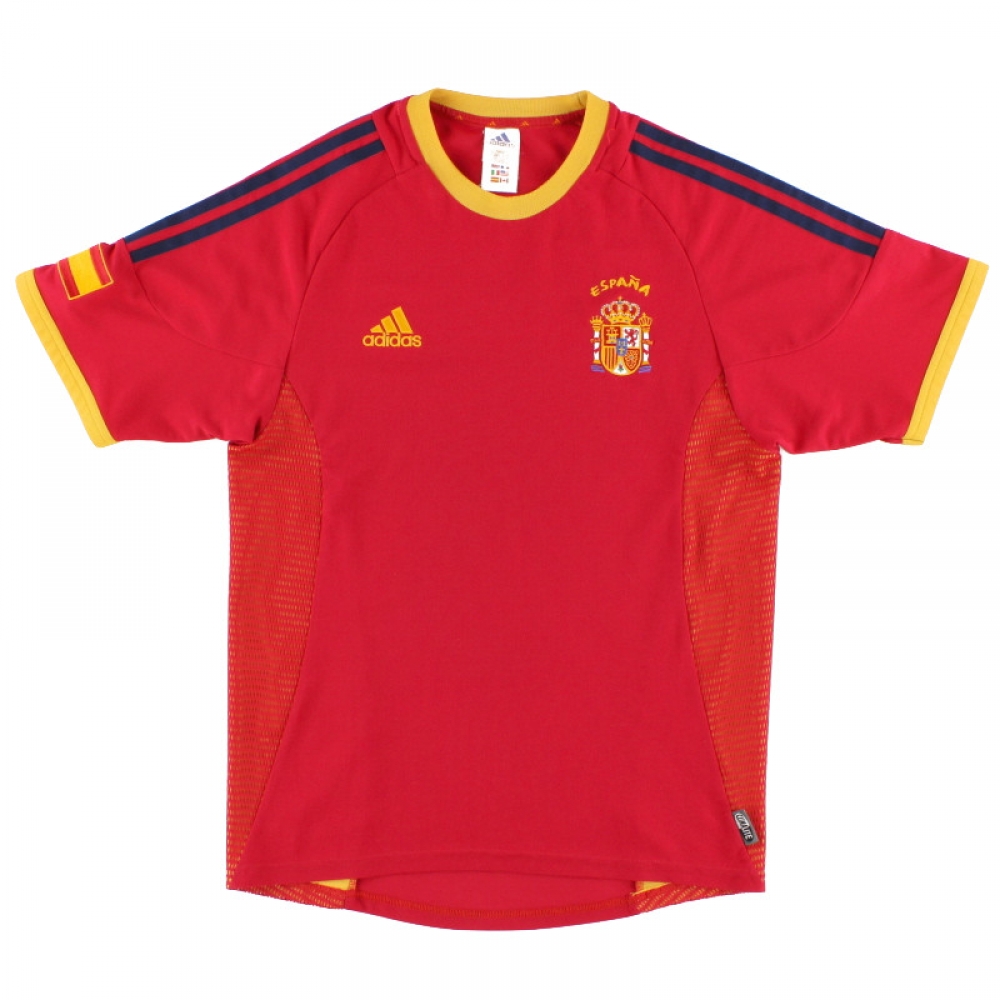 Spain 2002-04 Home Shirt ((Good) XL)