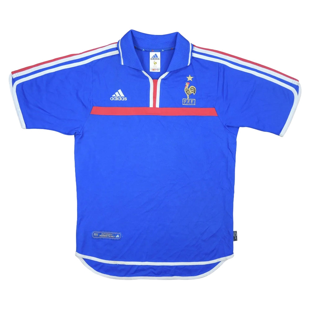 France 2000-02 Home Shirt (XL) (Very Good)