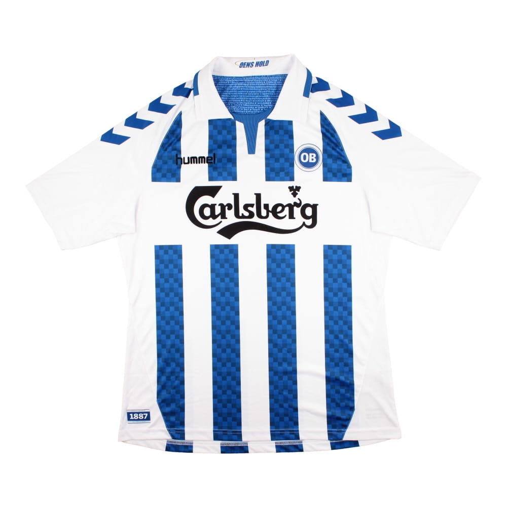 Odense OB 2016-17 Home Shirt (M) (Excellent)