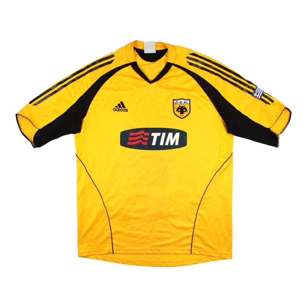 AEK Athens 2005-06 Home Shirt (Fair)