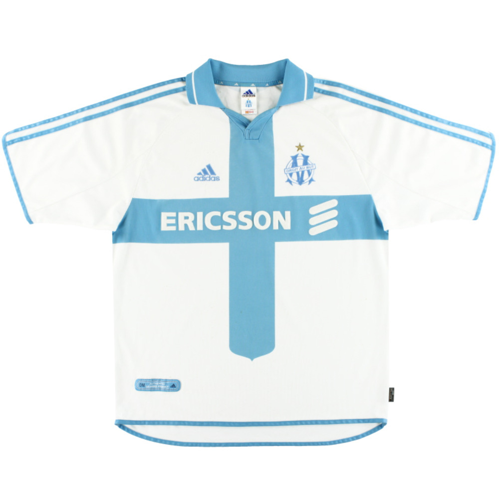 Marseille 2000-01 Home Shirt (XL) (Very Good)