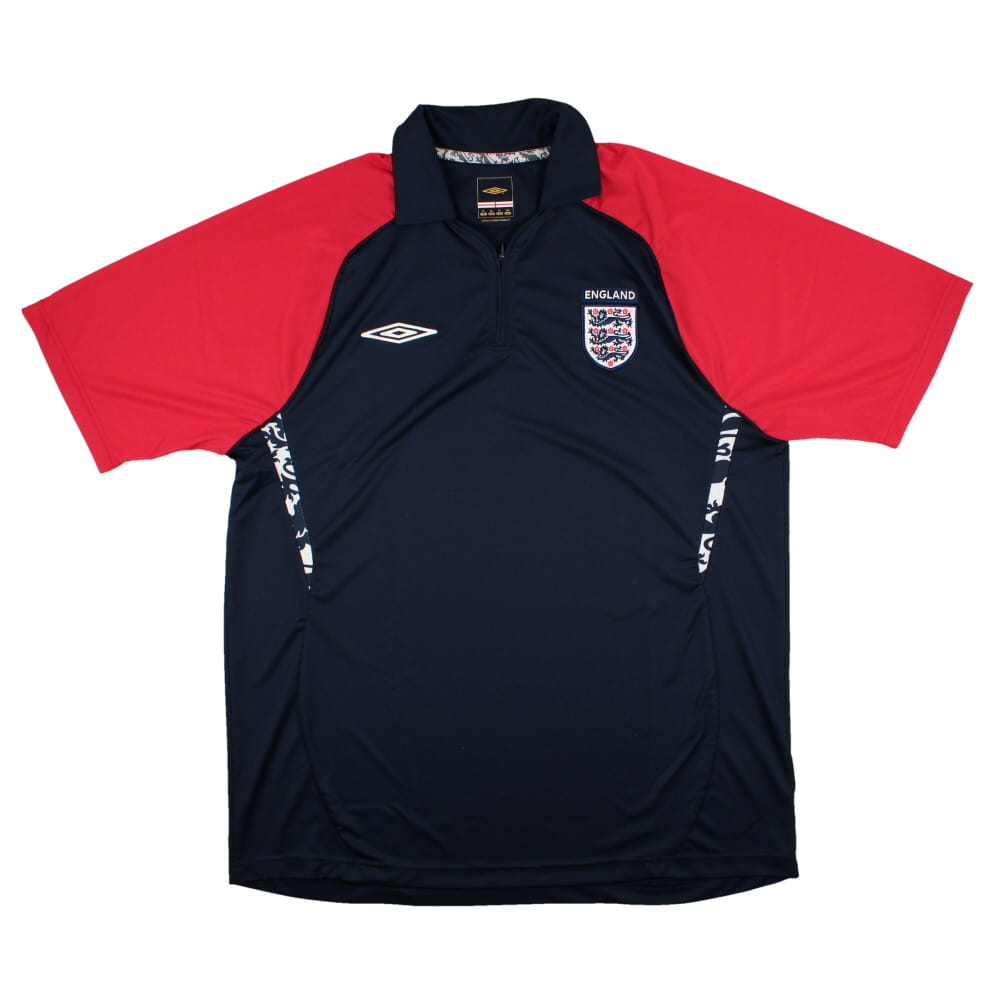 England 2007-09 Umbro Polo Shirt (XL) (Excellent)