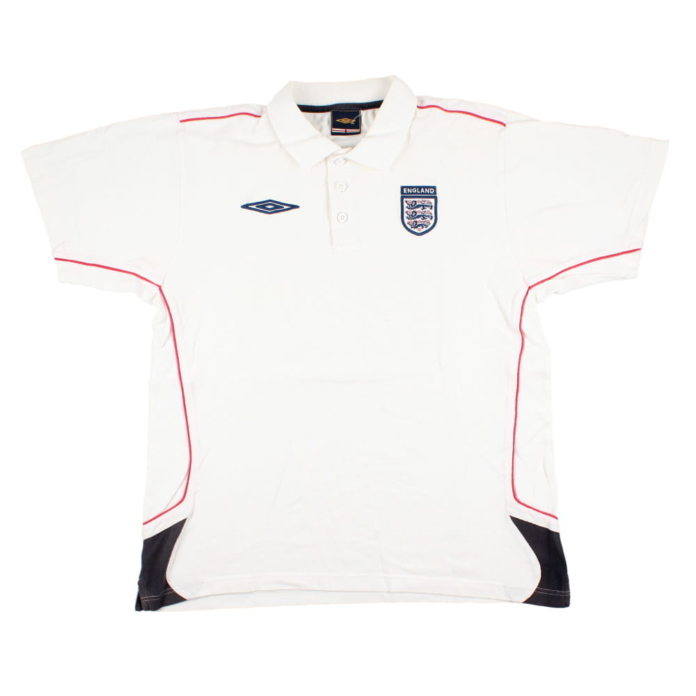 England 2006-08 Umbro Polo Shirt (L) (Very Good)