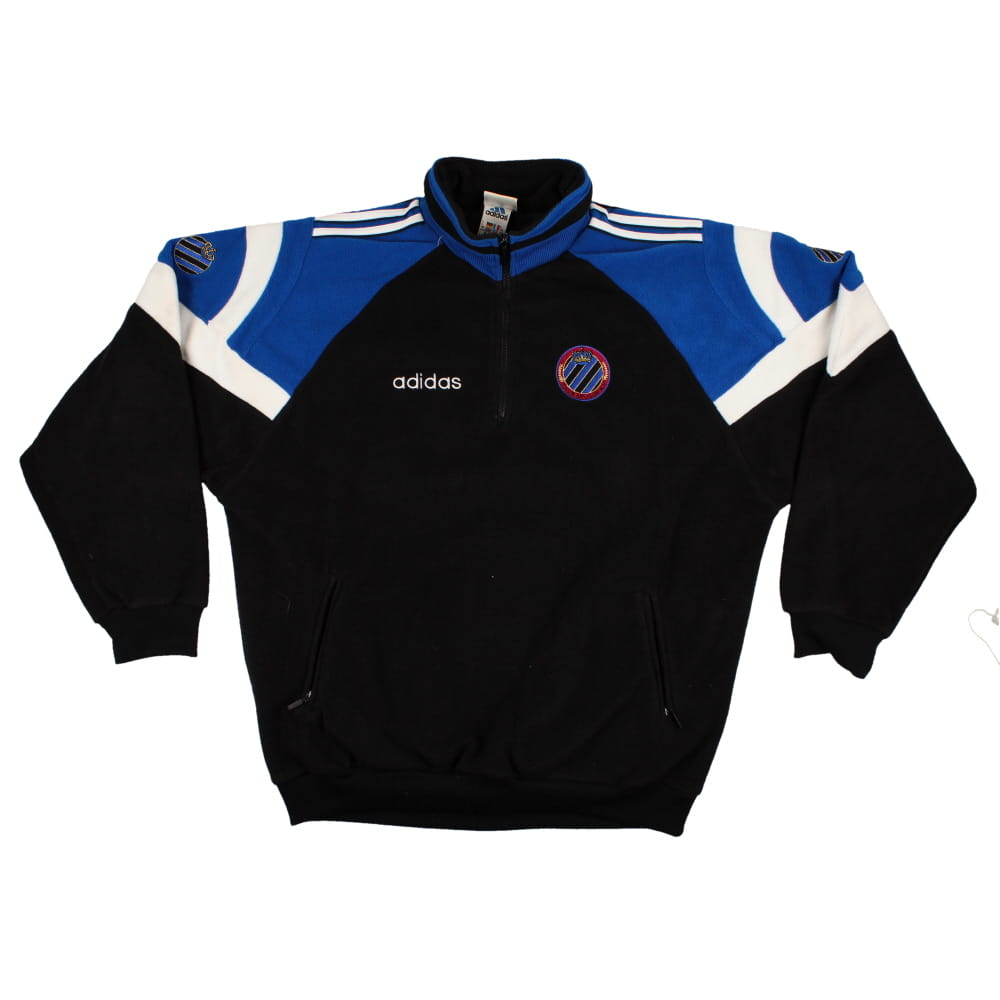 Club Brugges 1996-97 Adidas Fleece Jacket (M) (Excellent)