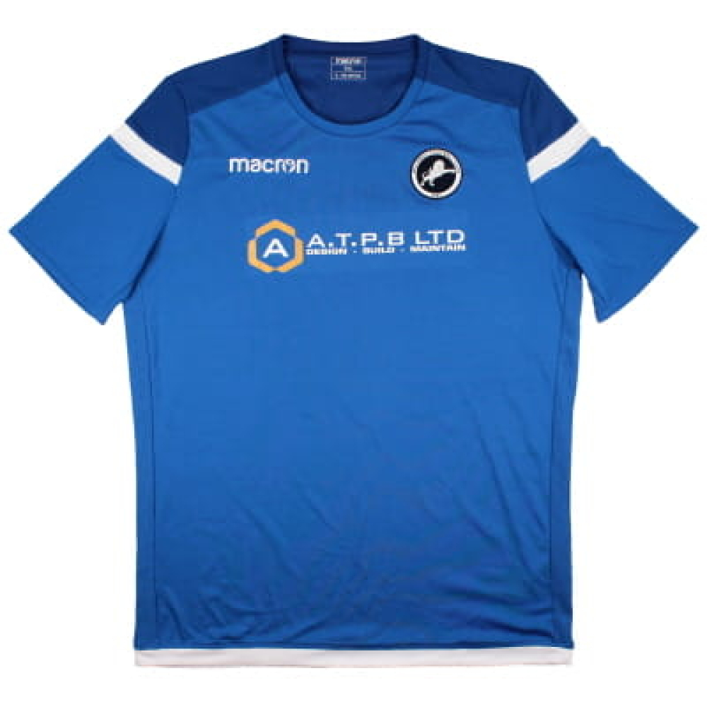 Millwall 2018-2019 Macron Training Shirt (3XL) (Excellent)