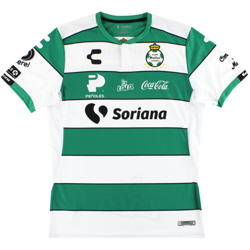 Santos Laguna 2019-20 Home Shirt (L) (Excellent)