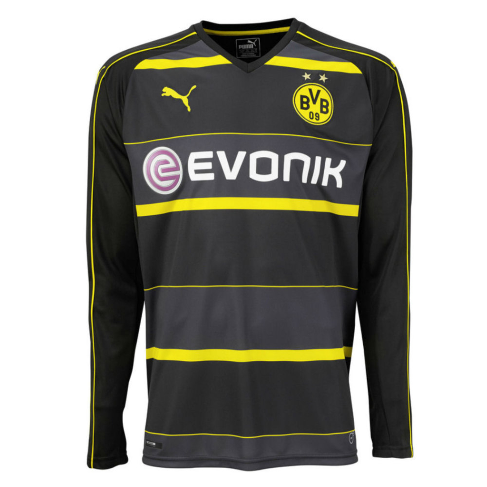 Borussia Dortmund 2016-17 Long Sleeve Away Shirt (L) (Excellent)