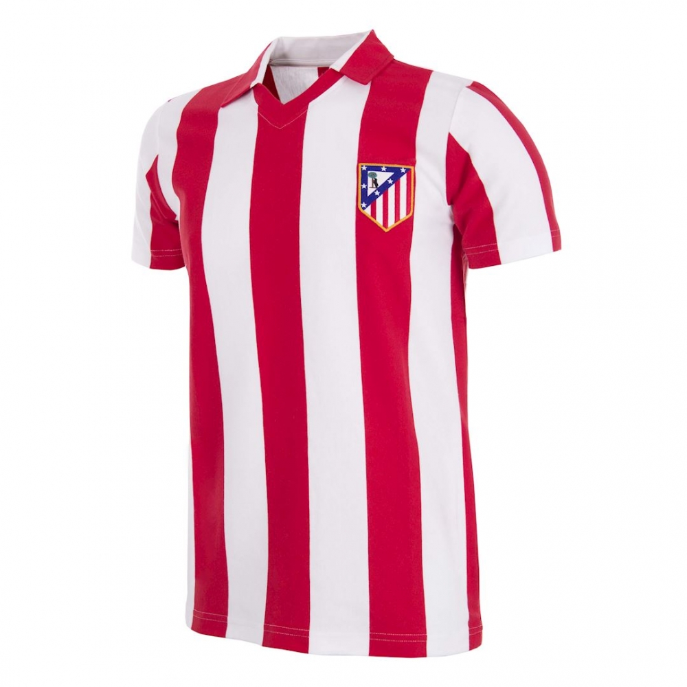 Atletico de Madrid 1985 - 86 Retro Football Shirt