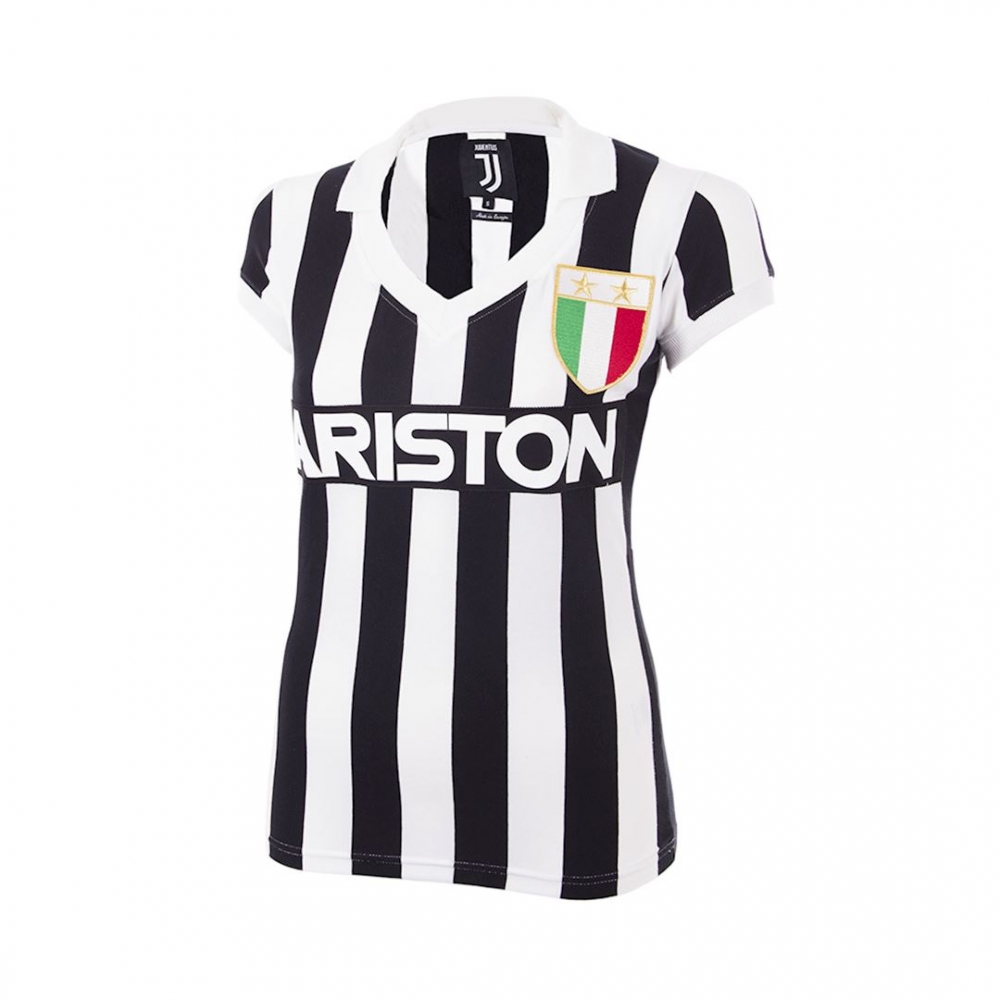 Juventus FC 1984 - 85 Womens Retro Football Shirt