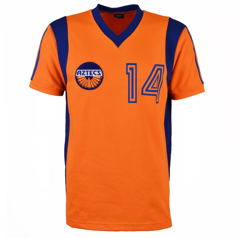 LA Aztecs 1979 No 14 Away Retro Football Shirt