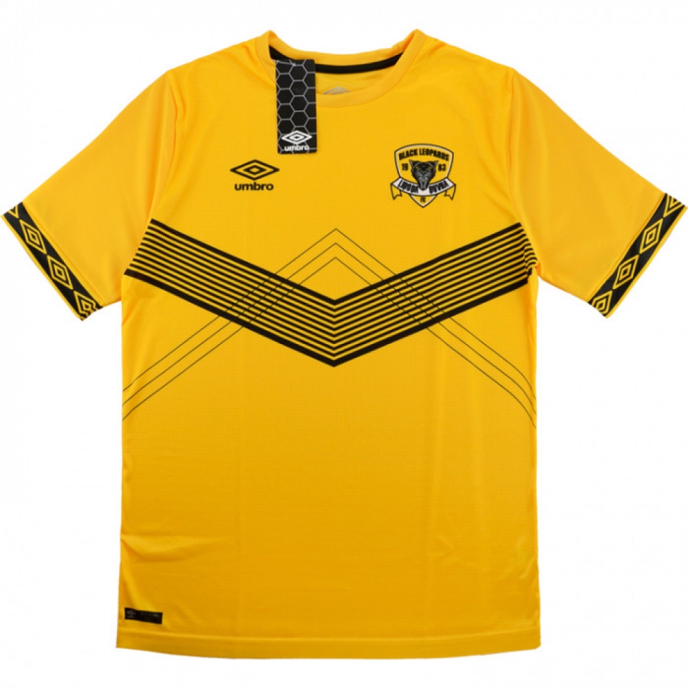 2018-2019 Black Leopards Umbro Home Football Shirt