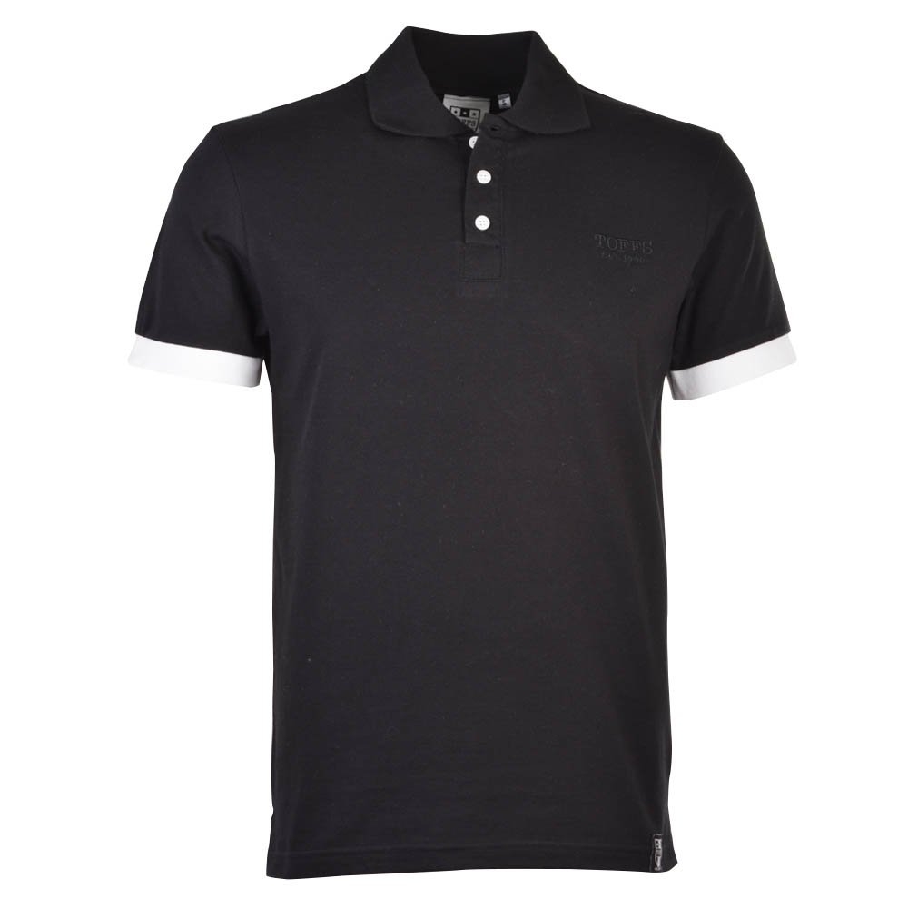 TOFFS Est 1990 Black Polo Shirt